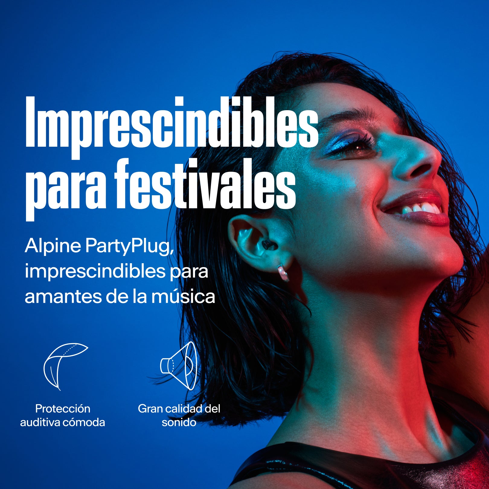 Alpine PartyPlug: imprescindible de festival para los amantes de la música, cómodo y con excelente sonido