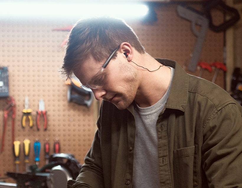 Alpine hearing protection Oordoppen oorkappen beschermen uw oor red dot award werken projecten hobby   Work safe Muffy Baby Muffy Kids Plug&Go WorkSafe Custom 4D