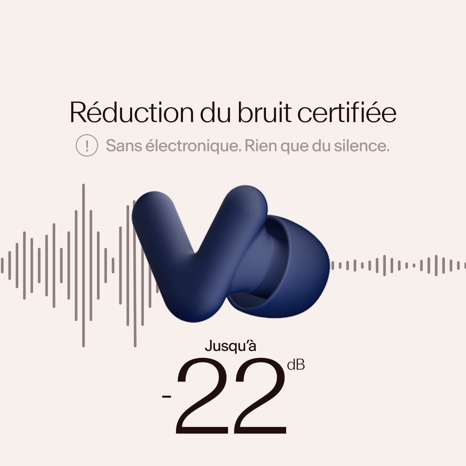 Alpine Silence, atténuation acoustique certifiée de 22dB 
